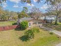 A charming single-story home with a well-manicured lawn and a cozy, inviting atmosphere at 2323 Queen Palm Dr, Edgewater, FL 32141