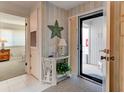 Inviting entryway featuring stylish decor and a convenient layout to living spaces at 4322 Sea Mist Dr # 4322, New Smyrna Beach, FL 32169