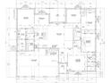 Detailed floor plan showcasing the layout of this single Gathering home, including 3-car garage, laundry, and bedrooms at 1911 Lime Tree Dr, Edgewater, FL 32141