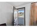 View from the entryway looking out to the front yard at 38 Seacrest Dr, Ormond Beach, FL 32176