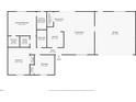 Detailed floorplan featuring the layout of the home with dimensions of each room at 3 Castle Manor Dr, Ormond Beach, FL 32174