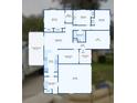 Detailed floor plan of the home showcasing the layout of rooms and living spaces at 3635 Scott St, Port Orange, FL 32129