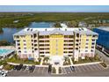Beautiful waterfront condo with multiple balconies offering expansive views of the bay at 7 Riverwalk Dr # 205, New Smyrna Beach, FL 32169