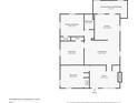 Layout of the home highlighting the room dimensions and their arrangements at 1718 Maryland Ave, Ormond Beach, FL 32174