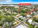 Annotated aerial view highlighting the location of 216 Murray Street and nearby streets at 216 Murray St, New Smyrna Beach, FL 32168