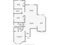 Detailed floor plan showcasing the layout of the home, including bedrooms, bathrooms, living spaces, and kitchen at 620 Middlebury Loop, New Smyrna Beach, FL 32168