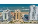 Oceans Atrium offers beautiful beach access and a pool for residents and guests from unit 801 at 3023 S Atlantic Ave # 8010, Daytona Beach, FL 32118