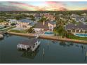 Beautiful waterfront property with a private dock and boat house overlooking the water at 1219 Commodore Dr, New Smyrna Beach, FL 32168