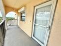 Exterior entrance with a view of the ocean from the entry at 30 Inlet Harbor Rd # 606, Ponce Inlet, FL 32127
