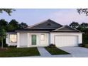 Newly built home with gray accents at 2221 Elegant Manor Cir, Edgewater, FL 32141