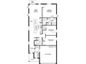Detailed floor plan showcasing the layout of the home including bedrooms, bathrooms, and kitchen at 2751 San Marco Way, Winter Haven, FL 33884