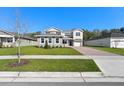 Inviting two-story home with a neatly maintained lawn and landscaping, perfect for suburban living at 3436 Douglas Fir Dr, Apopka, FL 32703