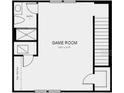 Upper floor plan featuring a spacious game room and bath at 5239 Kildare Pl, St Cloud, FL 34771
