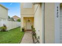 Welcoming walkway leading to front door at 4420 Hamlet Ct, Kissimmee, FL 34746