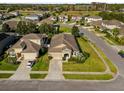 Aerial view showcasing the house's location and neighborhood at 8162 Lazy Bear Ln, Winter Park, FL 32792