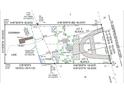 A detailed plot map showcasing property boundaries, residence layout, and dimensions at 1322 Susannah Blvd, Orlando, FL 32803