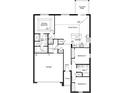 Layout showcasing primary bedroom, great room, kitchen, and bedrooms 2 and 3 in a functional design at 3427 Narrows Dr, Lakeland, FL 33810