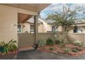 Inviting front entrance featuring a charming garden and private courtyard at 280 Windmeadows St, Altamonte Springs, FL 32701
