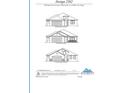 Elevations of the home showcasing Mediterranean, Traditional, and French Country styles at 1669 Markel Dr, Winter Garden, FL 34787