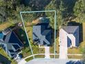 Aerial view of property highlighting the home's location in a residential area at 4431 Rock Hill Loop, Apopka, FL 32712