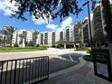 Building exterior showcasing a main entrance and landscaping at 14501 Grove Resort Ave # 3640, Winter Garden, FL 34787