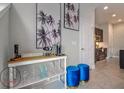 Hallway with cocktail station and views to the kitchen at 244 Villa Domani Cir, Davenport, FL 33896