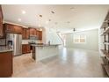 Modern kitchen with stainless steel appliances at 11904 Founders St, Orlando, FL 32832