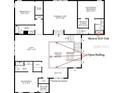Second floor plan with loft, additional bedroom, and two full bathrooms at 9604 English Laurel, Orlando, FL 32827