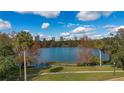 Lakefront property with scenic views of the city skyline at 450 Cherokee Dr, Orlando, FL 32801