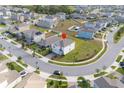 Two-story house with driveway, in a neighborhood with other homes at 2910 Black Birch Dr, Ocoee, FL 34761