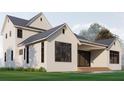 Lovely new construction home with a covered patio and a beautifully landscaped backyard at 1112 Sarah Mathews Dr, Oakland, FL 34787