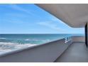 Balcony with stunning ocean views at 1420 N Atlantic Ave # 1501, Daytona Beach, FL 32118