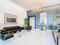 Elegant condo lobby with modern seating and stylish decor at 260 S Osceola Ave # 1611, Orlando, FL 32801