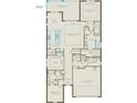 Open floor plan with 2 bedrooms, 2 car garage and covered lanai at 13714 Fresh Ivy St, Winter Garden, FL 34787