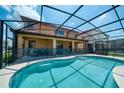 Inviting screened pool with patio furniture, perfect for relaxation at 2641 Tranquility Way, Kissimmee, FL 34746