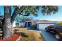 House exterior with a large tree, driveway, and swing set at 3917 Derby Dr, Lakeland, FL 33809