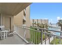 Private balcony overlooking the pool and ocean at 2401 S Atlantic Ave # C306, New Smyrna Beach, FL 32169