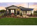 House exterior features gray siding and landscaping at 1244 White Ash Loop, Deland, FL 32720