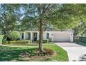 Two-story white house with a large tree, landscaping, and a two-car garage at 3513 Pinetree Rd, Orlando, FL 32804