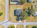 Property lot and house from above at 4670 Sw 142Nd Place Rd, Ocala, FL 34473