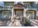 Townhouse entryway with stone accents and walkway at 2409 Kilgore St, Orlando, FL 32803