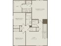 Second floor plan with owner's suite, bedrooms, and a loft at 2440 Belle Haven Way, Davenport, FL 33896