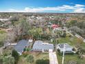 Aerial view showing the house and surrounding neighborhood at 608 Powers Ave, Port Orange, FL 32127