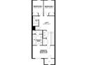 Second floor floorplan showing bedrooms and bathrooms at 4299 Campsite Loop, Orlando, FL 32824