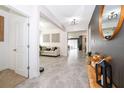 Bright and spacious entryway with tile flooring, leading to living areas at 1550 Outback Rd, St Cloud, FL 34771