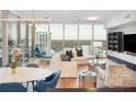 Bright living space with city views and modern furnishings at 260 S Osceola Ave # 1001, Orlando, FL 32801