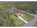 Aerial view showing house boundaries and surrounding land at 18433 Reynolds Pkwy, Orlando, FL 32833