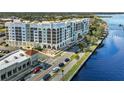 Aerial view of waterfront community and building at 225 W Seminole Blvd # 412, Sanford, FL 32771