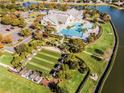 Lakes of Mount Dora community features pool, bocce ball, and clubhouse at 7836 Crosswinds Way, Mount Dora, FL 32757