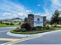 Harmony Central community entrance with landscaping and signage at 4472 Sagefield Dr, St Cloud, FL 34773